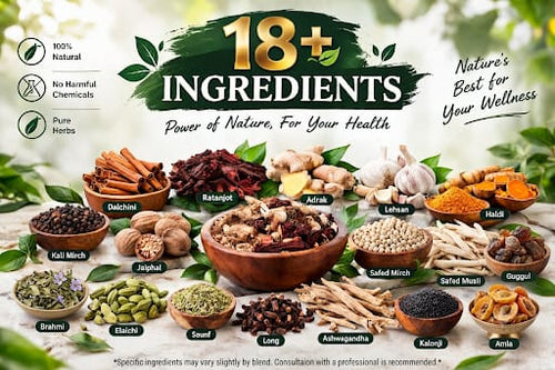 +18 NATURAL INGERDIANTS